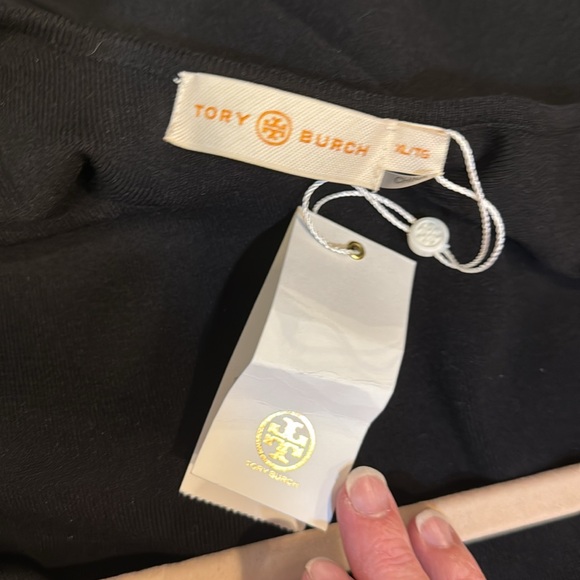 Tory Burch Florence scoop back black sweater dress - Picture 13 of 13